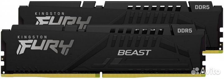 DDR5 32GB kit (16GBx2) Kingston fury Beast 4800 KF
