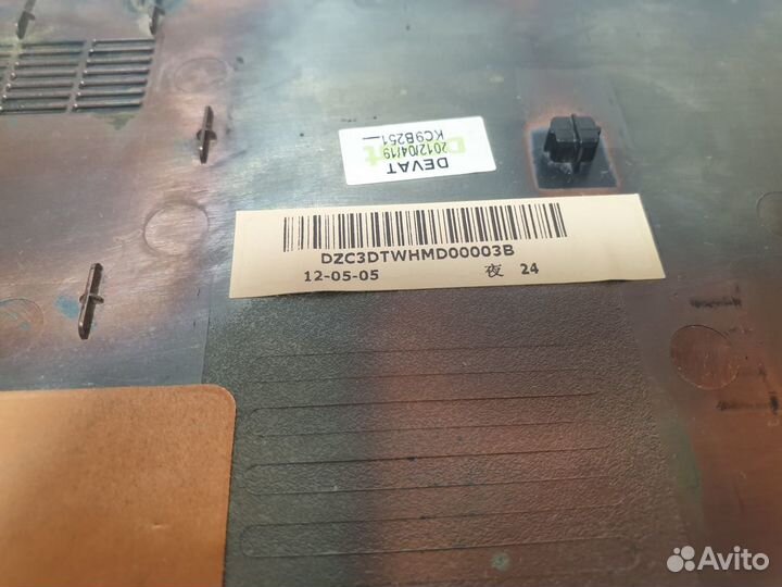 Крышка CPU-RAM DNS twha