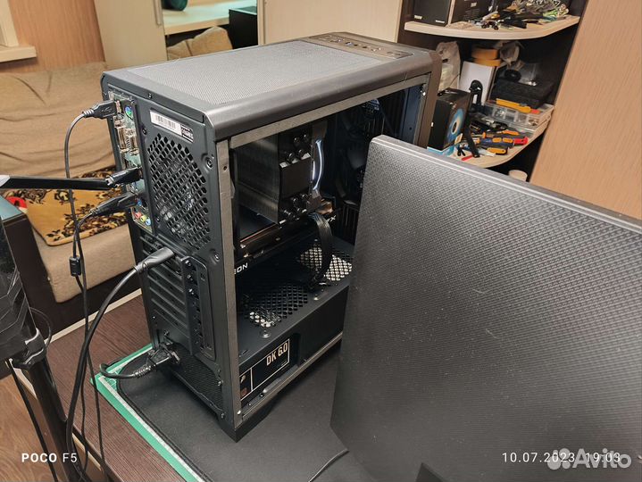 Игровой комп Ryzen5 5500+ RX6600XT+2x8Gb RAM