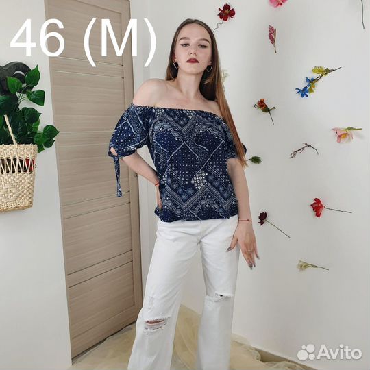 Блузка в платочном стиле FUN DAY