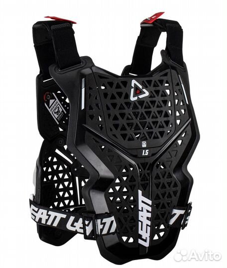 Black Панцирь Leatt Chest Protector 1.5 2023