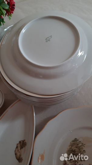 Столовый сервиз СССР Дулево