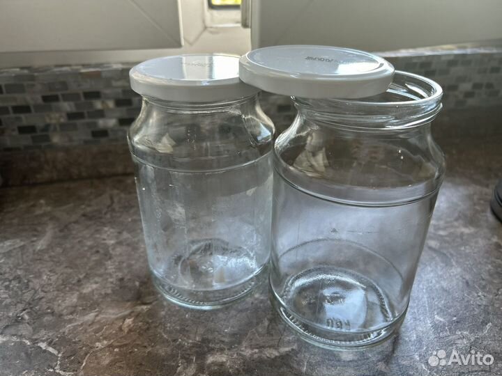 Банки стеклянные с крышкой