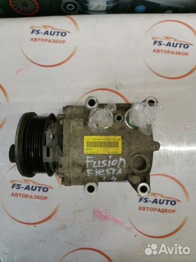Компрессор кондиционера Ford Fusion 1.6 fyja 2009