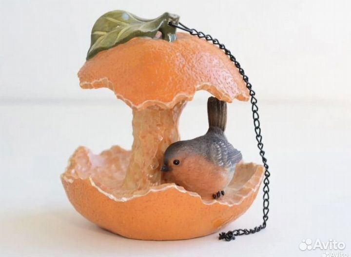 Подвесной декор для сада дачи кормушка для птиц