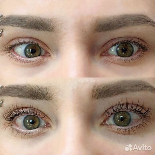Вельвет ламинирование ресниц бровей