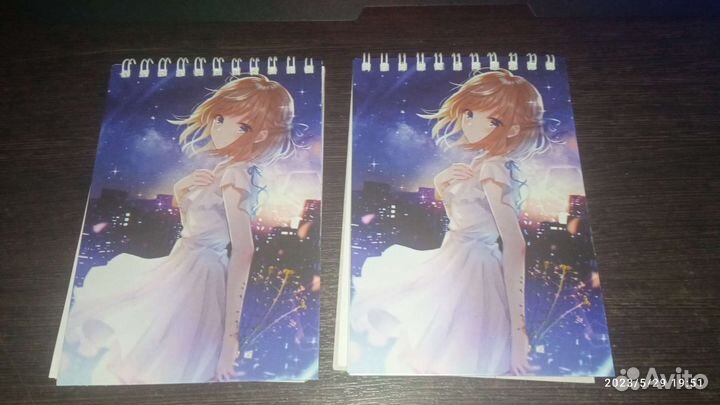 Анимэ блокноты