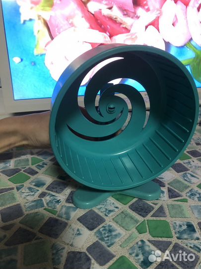 Колесо 2 в 1 для хомяков