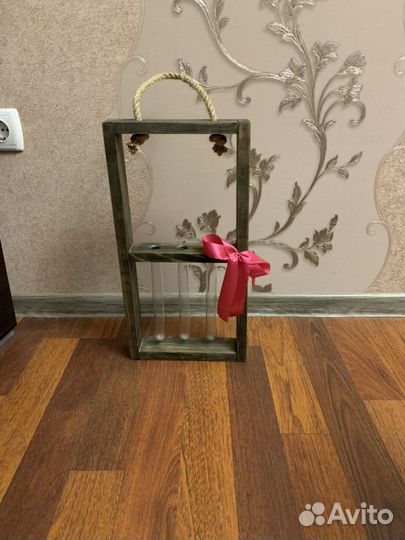 Ваза деревянная