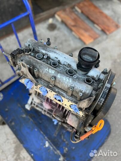 Двигатель мотор 1.4 BBY Skoda Fabia 1 АКПП