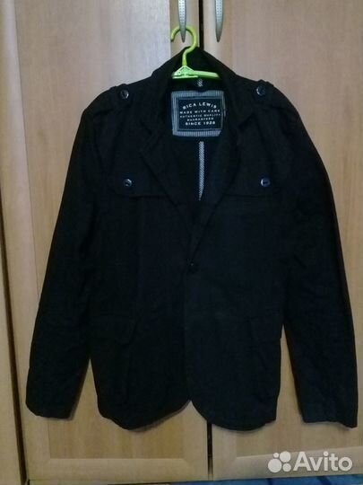 Пиджак джинсовый