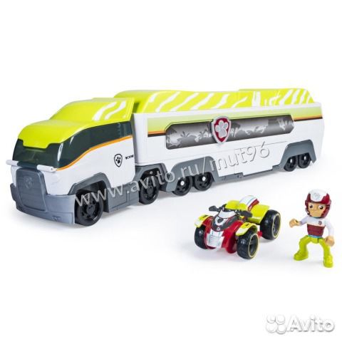 Большой Автовоз Джунгли + Райдер