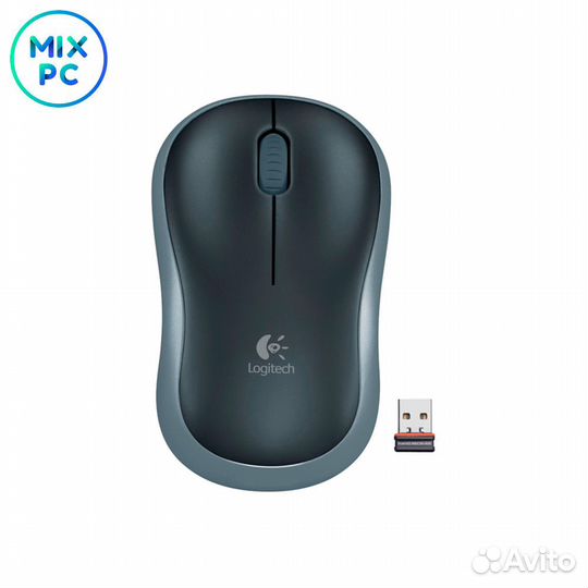 Мышь Logitech M185 Swift Grey