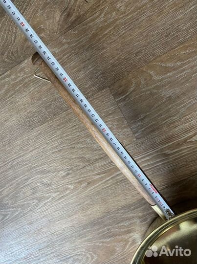 Старинный латунный тазик