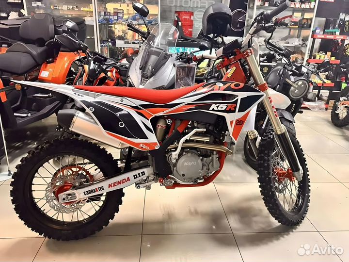 Мотоцикл kayo K6-R KYB 250 FCR (Новый)