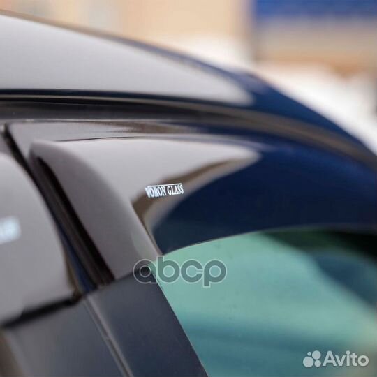 Дефлекторы неломающиеся на боковые стекла Voron