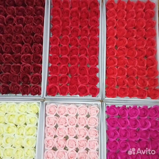 Розы из мыла, мыльные розы