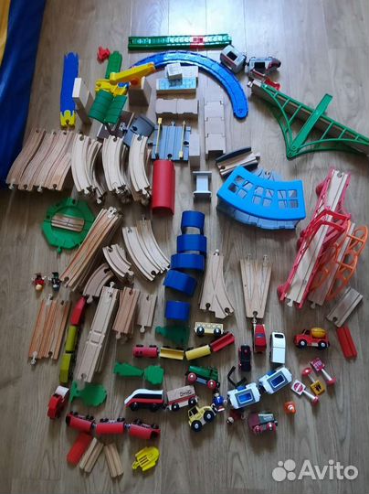 Деревянная железная дорога IKEA brio