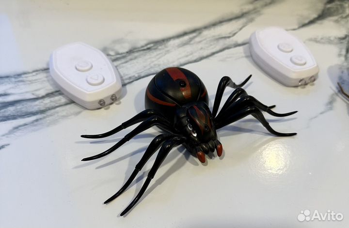 Бегающие паук и таракан на пульте