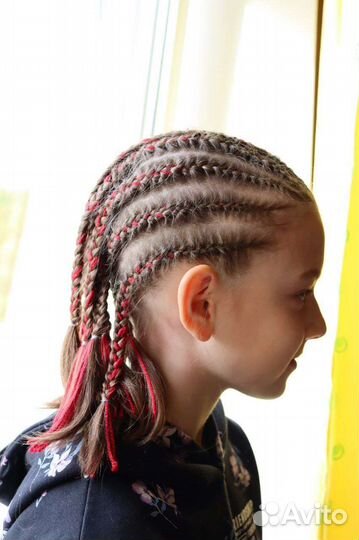 Плетение кос, укладки