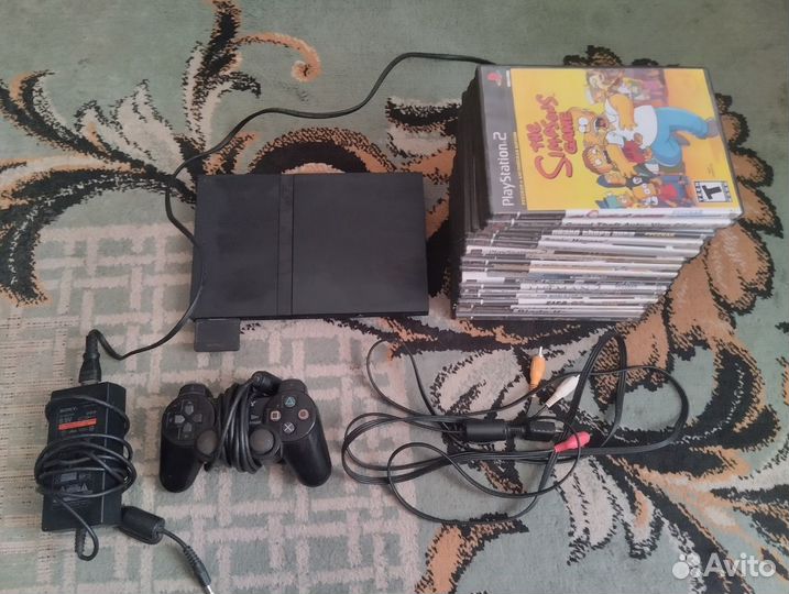 Sony playstation 2 c играми