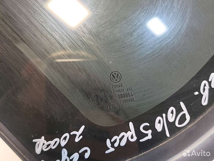 Форточка задняя левая Volkswagen Polo 5 рест седан