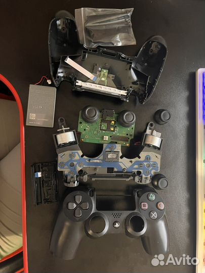 Джойстик ps4 на запчасти