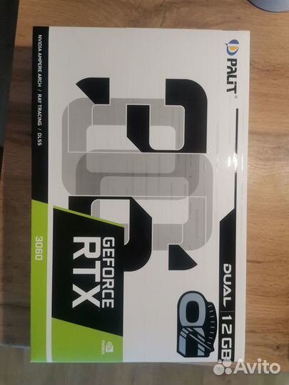 Коробка от видеокарты RTX3060