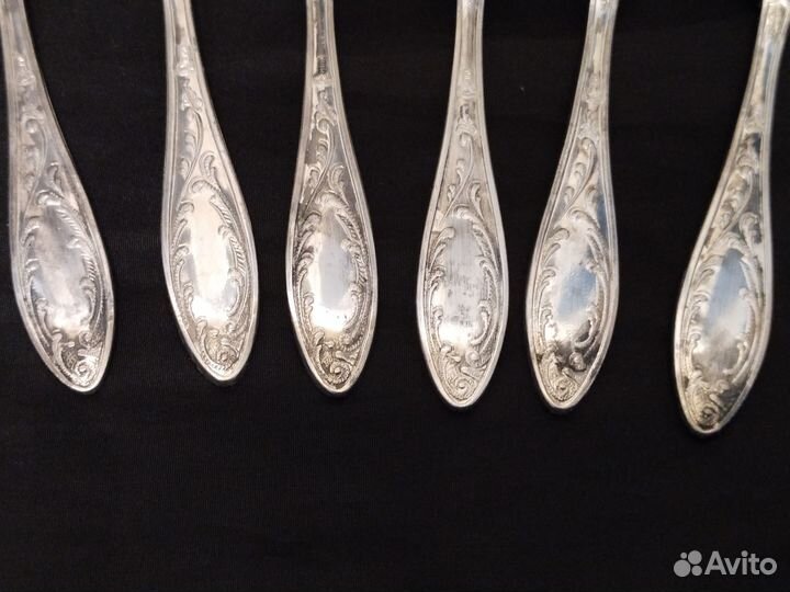 Ложки кофейные, чайные мельхиоровые времён СССР