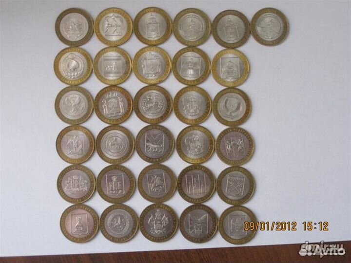 10р биметалл нечастый и регионы