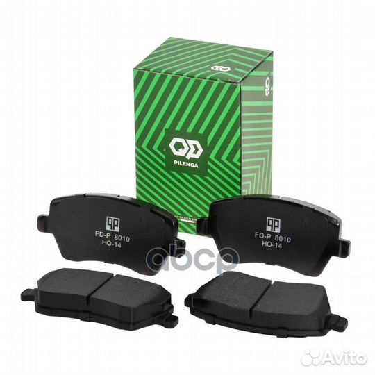 Колодки тормозные дисковые fd-p8010 pilenga