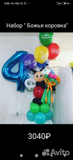 Воздушные шары на день рождения с цифрами