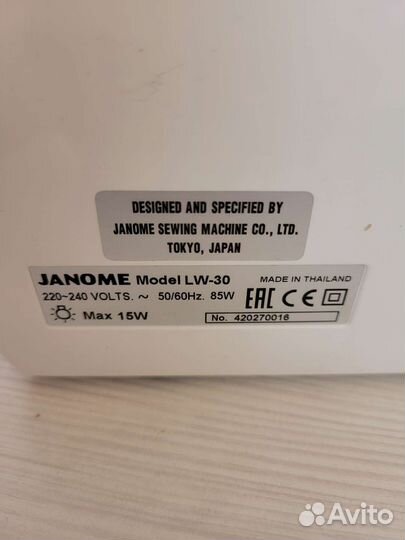 Швейная машина Janome новая