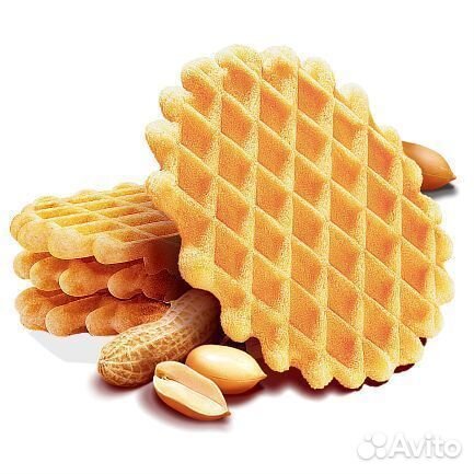 Вафельное печенье Акульчев с Арахисом 220 г
