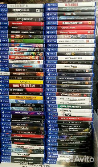 Игры для PS4-PS5 Лицензия (обмен)