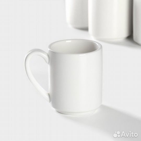 Набор кружек фарфоровых Magistro Mien, 6 предметов