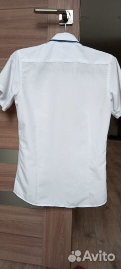 Рубашка белая на мальчика 146 см
