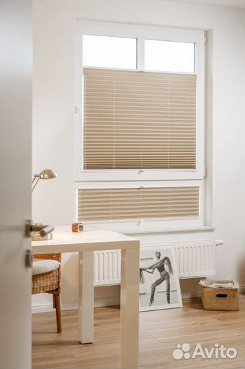 Шторы плиссе на заказ. Более 600 видов тканей