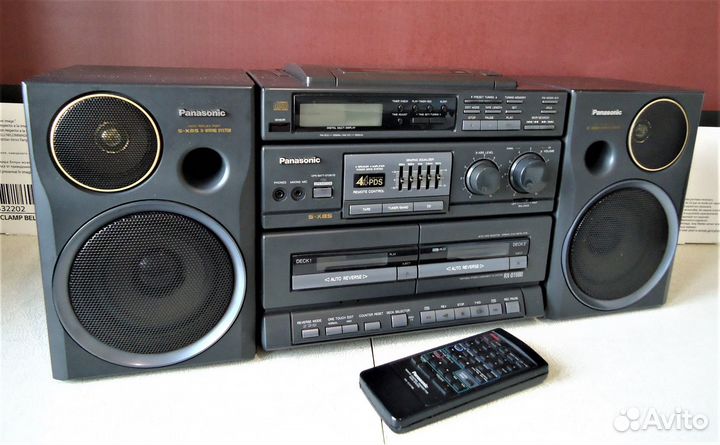 Sharp GF-5454. Panasonic RX-DT680