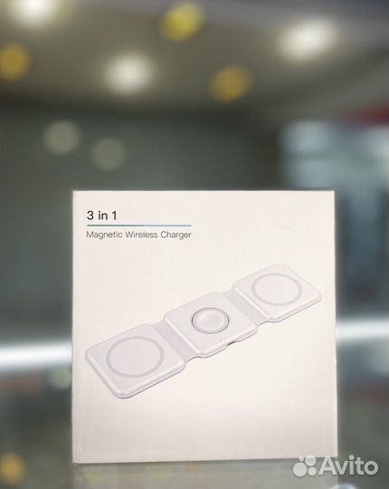 Беспроводная зарядка 3 в 1