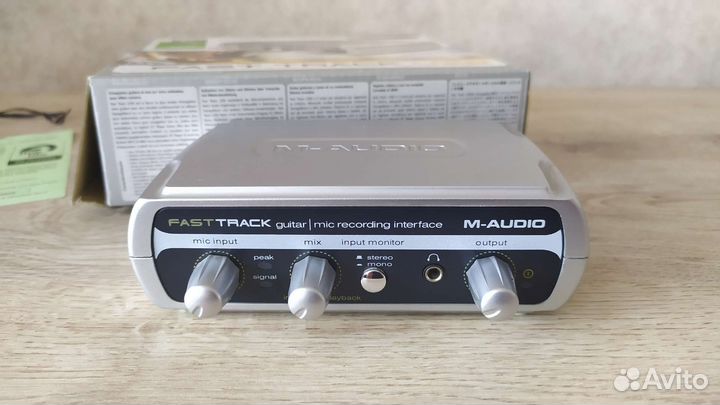 Внешняя звуковая карта M-Audio Fast Track Usb
