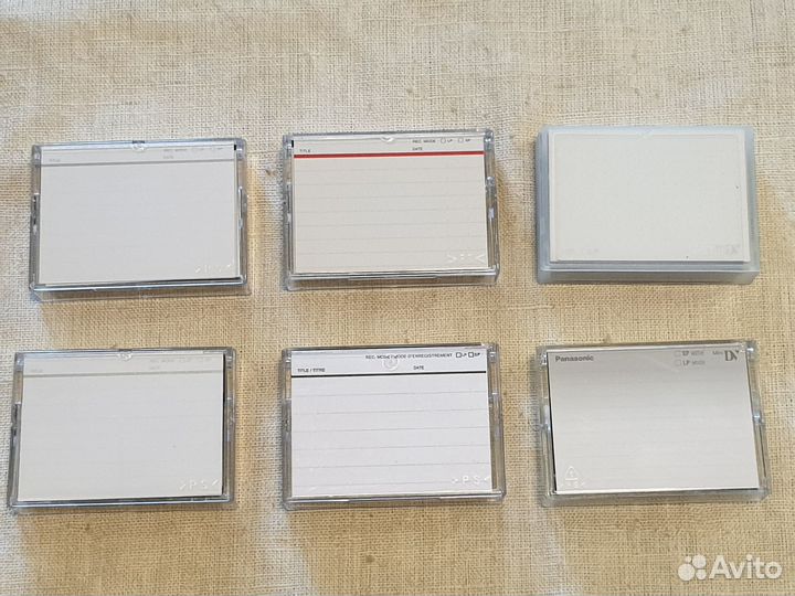 Видеокассеты Sony, TDK, Panasonic mini DV бу