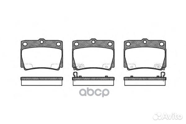 750 02 FDB1570D6086M-01 колодки дисковые з