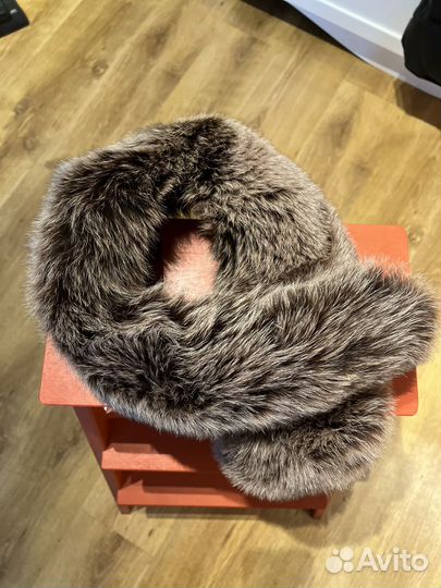Меховой воротник песец