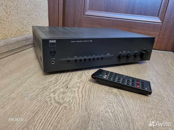 Усилитель Nad c350 с пультом управления