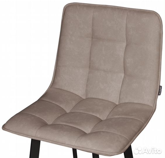 Стул полубарный fernan sbar LT черный/экокожа LUX