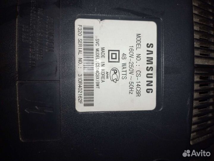 Телевизор samsung cs14c8r
