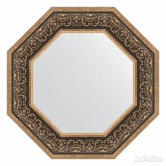Зеркало настенное Octagon evoform в багетной раме