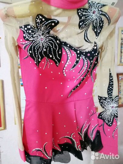 Купальник для художественной гимнастики на 5-7 лет