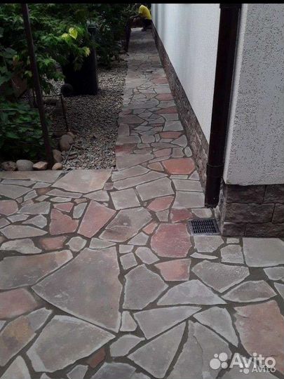 Укладка натурального камня